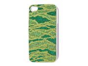 Green Hard Plastic Back Case Protector for iPhone 4 4G 4S Kczmv