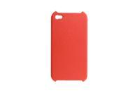 Unique Bargains Red Plastic Shell Back Case for Apple iPhone 4 4G