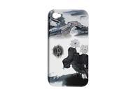 Lily Pond Bridge Hard Plastic Back Case for iPhone 4 4G