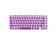 Purple Silicone Laptop Keyboard Protector Film for HP DV6110 V3210 V6000 V3100