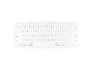 Unique Bargains White Clear Notebook Laptop Keyboard Protector Film Cover for Macbook Air 11.6