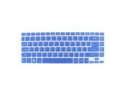Blue Clear Soft Silicone Laptop Keyboard Cover Protector Film for Acer 3830 4830