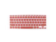 Red Clear Notebook Laptop Keyboard Protector Film for Apple Macbook Air 11.6