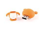 Tiger Style USB Flash Memory Pen Drive Storage Media U Disk Orange 8GB