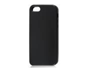 Black Soft Plastic TPU Protective Case Cover Skin for Apple iPhone 5 5G