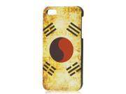 Retro Style South Korea National Flag Hard Case Back Cover Shell for iPhone 5 5G