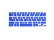 Unique Bargains Sky Blue Silicone Notebook Laptop Keyboard Film Cover Skin for MacBook 13.3