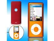 Crimson Hard Plastic Case for iPod Nano Chromatic 4th
