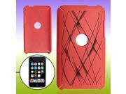 Red Hard Back Case Holder for iPod Touch 2 Generation