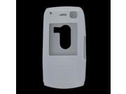 White Silicone Skin Protector Phone Case for Nokia N70