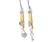 MP3 MP4 Camera Rhinestone Imperial Crown Straps 2 Pcs