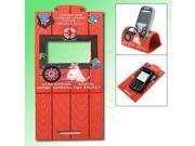 Lovely Red Folding Mobile Phone Case Holder Stand