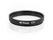 Camera Camcorder Lens Protector UV Filter 40.5mm Black