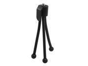 Digital Camera Flexible Legs Travel Mini Tripod Bracket Shelf Black
