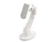 White Plastic Adjustable Angle Wall Mounted CCTV Camera Holder Bracket