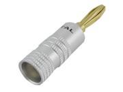 Speaker Wire Cable 4mm Banana Plug Screw Type Connector Ikfeh