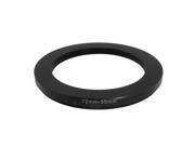 72mm 55mm 72mm to 55mm Black Step Down Ring Adapter for Camera