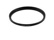 74mm 77mm 74mm to 77mm Black Step Up Ring Adapter for Camera