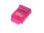 Purple Pink Micro SD T Flash USB 2.0 Memory Card Reader
