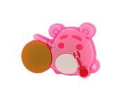 Hamster Shape T Flash Micro SD Card Reader Hot Pink