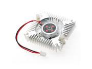 PC VGA Video Card 2 Pin 55mm Cooler Cooling Fan Heatsink 4800 RPM DC 12V