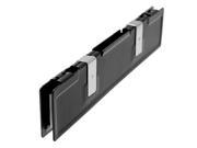 Unique Bargains Aluminium Heat Sink Shim Heatsink Spreader Cooler Black for SDR DDR RAM Memory