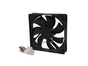 DC 12V 4 Pin Connector Ball Bearing Computer PC Case Cooling Fan 12cm