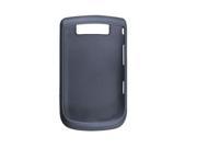 Navy Blue Rubberized Plastic Cover for Blackberry 9800