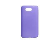 Clear Purple Soft Protective Back Case for HTC HD MINI