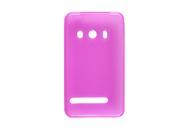 New Hot Pink Soft Plastic Protector Case for HTC EVO 4G