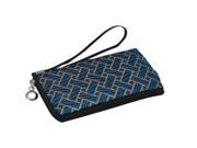 For Phone Smartphone Blue 2 Compartments Bag Pouch Purse