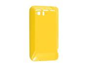 Yellow Protective Soft Plastic Case Cover for HTC G19 Raider 4G X710e