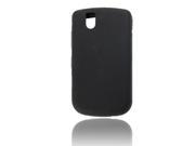 Smooth Soft Plastic Blk Cover Case for Blackberry 9630