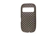 Unique Bargains Perforated Grey Soft Plastic Shell Case for Nokia C7