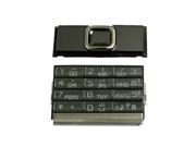 Black Shell Function Key Replaceable Keyboard for Nokia 8900