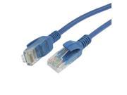 RJ45 8P8C Male CAT5E LAN Network Ethernet Cable Wire Cord Blue 2.9M 9.5Ft