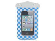 Black Clear Plastic Waterproof Bag Cover w Strap for Apple iPhone 4G