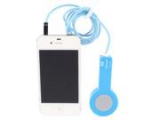 3.5mm Plug Remote Release Shutter Control Camera Shoot Cable Blue for iPhone 4 5