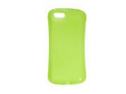 Soft Plastic Bright Green TPU Cover Case for iPhone 5G