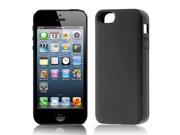 Black Silicone Phone Cover Shell Case Protector for Apple iPhone 5 5S 5th Gen