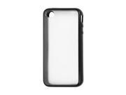 Black Clear Plastic TPU Cover Case Protective for iPhone 4 4S