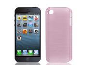 Plastic Housing Protective Back Case Cover Pink for Apple iPhone 5 5G 5S 5th Gen