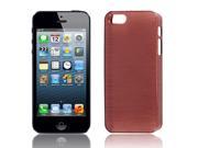 Plastic Phone Back Case Cover Protector Red for Apple iPhone 5 5G 5S 5GS 5th