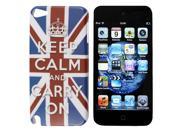 IMD Crown Pattern Hard Plastic Back Case Protector for iPod Touch 5 5th Gen
