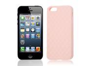 Protective Pink Soft Plastic Water Cube Case Guard for Apple iPhone 5 5G