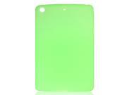Light Green Soft Silicone Case Cover Skin for Apple iPad Mini