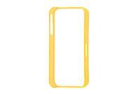 Clear Orange Soft Plastic Frame Rim Case Cover for iPhone 4 4G 4S