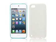 Silicone Case Cover Protector Clear White for Apple iPod Touch 5 5G