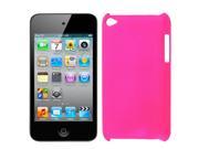 Fuchsia Rubberized Hard Protector Back Case Cover for iPod Touch 4 4G