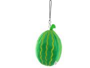 Green Fleece Watermelon Pendant Cell Phone Strap String Hanging Decoration